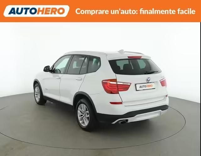 Usata BMW X3 Advantage 190 CV (139 kW) 2017 Bianco SUV