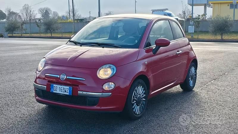 Usata Fiat 500 Pop 69 CV (50 kW) 2010 Rosso Utilitaria