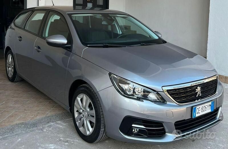 Grigio Usata 2021 Peugeot 308 Business-Line Station wagon | 10.500 € (Super prezzo) - Immagine 1/4
