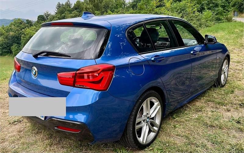 Usata BMW 116 M Sport 116 CV (85 kW) 2017 Blu/azzurro Utilitaria