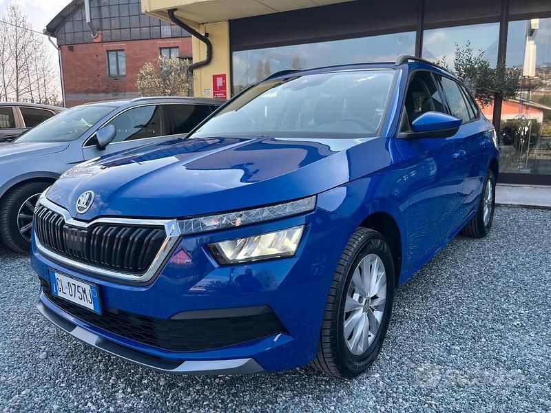 Usata Skoda Kamiq Ambition 110 CV (80 kW) 2022 Blu SUV