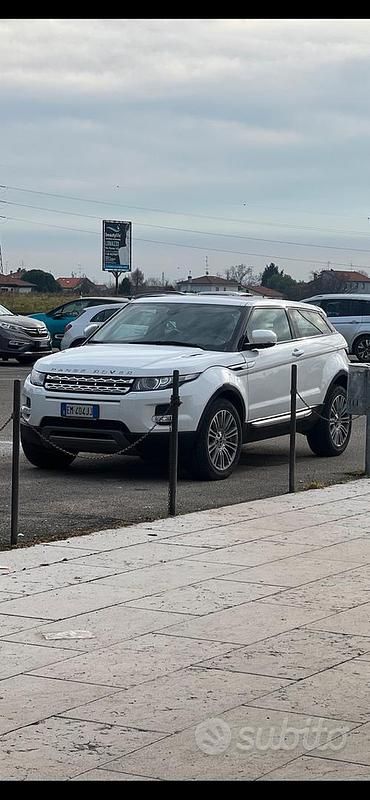 Usata Land Rover Range Rover evoque 2012 Bianco SUV