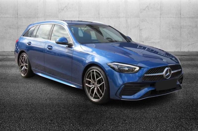 Usata Mercedes C300e Premium 265 CV (194 kW) 2022 Blu/azzurro Station wagon