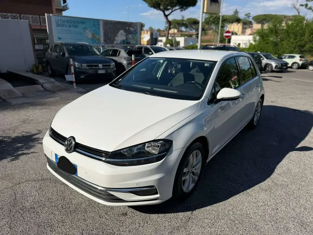 Usata VW Golf VII Executive 116 CV (85 kW) 2019 Bianco Berlina