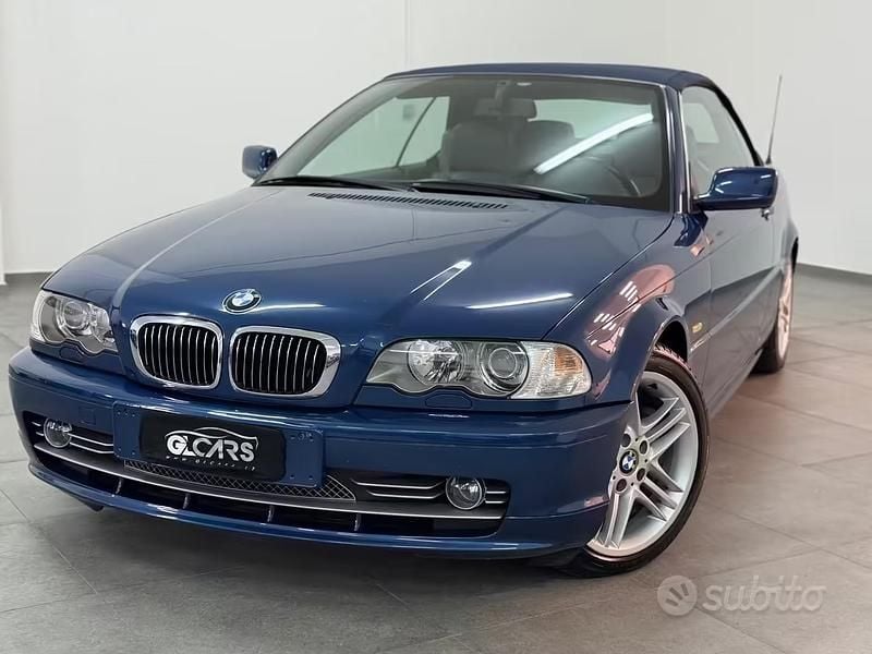 Usata BMW 330 231 CV (169 kW) 2001 Blu Cabrio