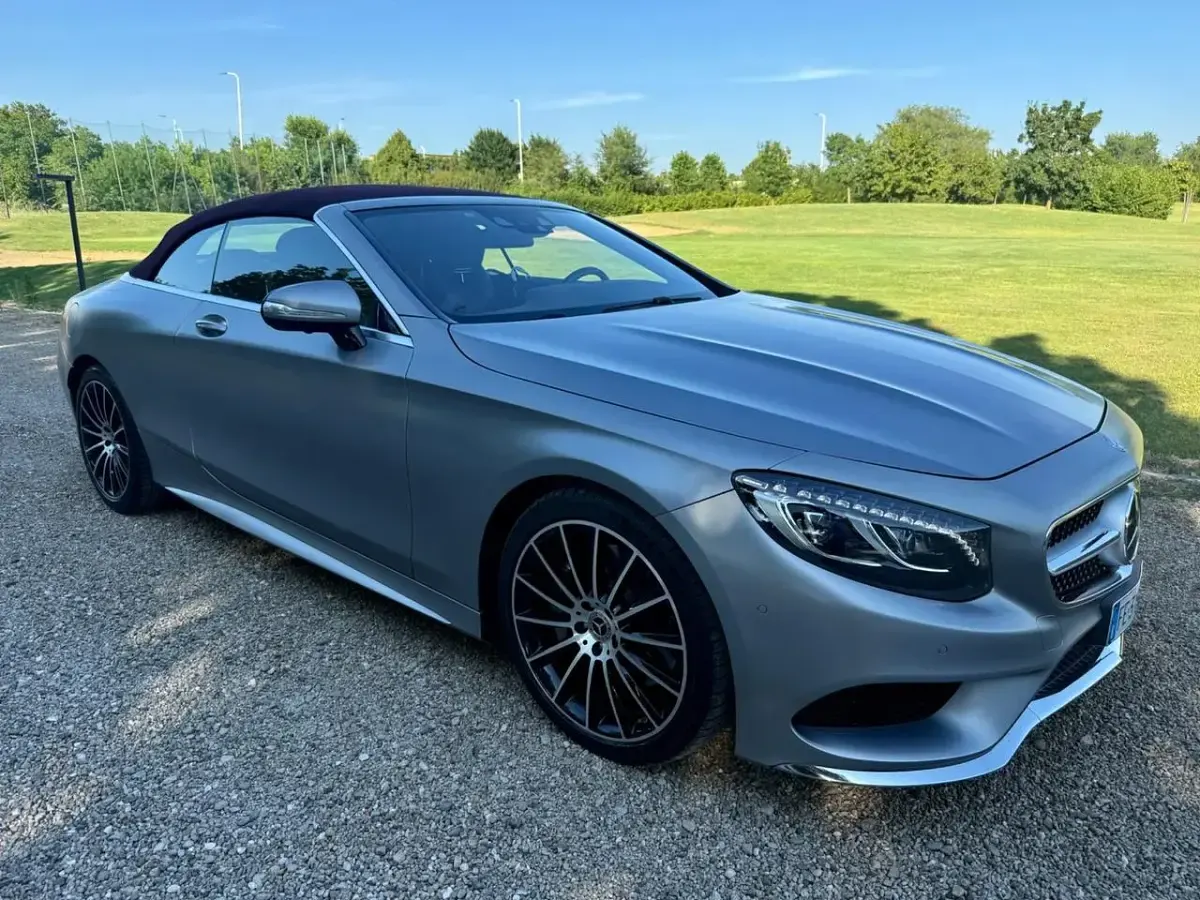 Usata Mercedes S500 455 CV (334 kW) 2016 Grigio Cabrio