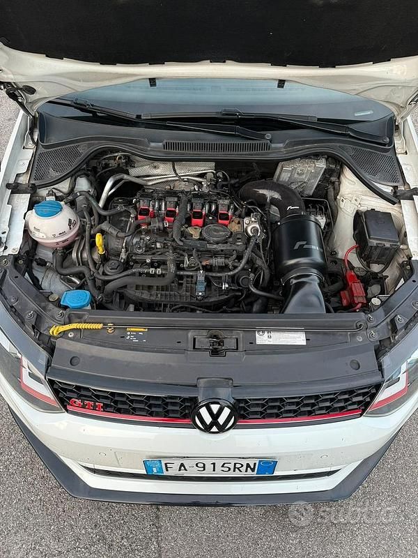 Usata VW Polo GTI 192 CV (141 kW) 2015 Bianco Berlina
