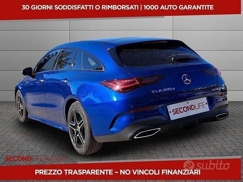 Usata Mercedes CLA200 Shooting Brake Advanced Plus 150 CV (110 kW) 2025 Blu Station wagon