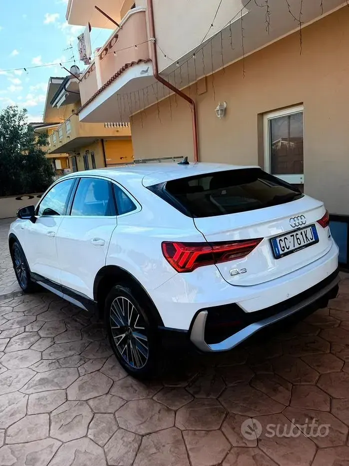 Usata Audi Q3 Sportback S-Line 150 CV (110 kW) 2020 Bianco SUV