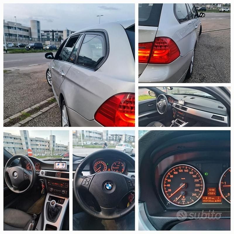 Usata BMW 316 116 CV (85 kW) 2011 Grigio Station wagon