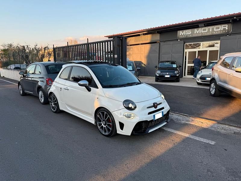 Usata Abarth 500 134 CV (98 kW) 2010 Bianco Coupé