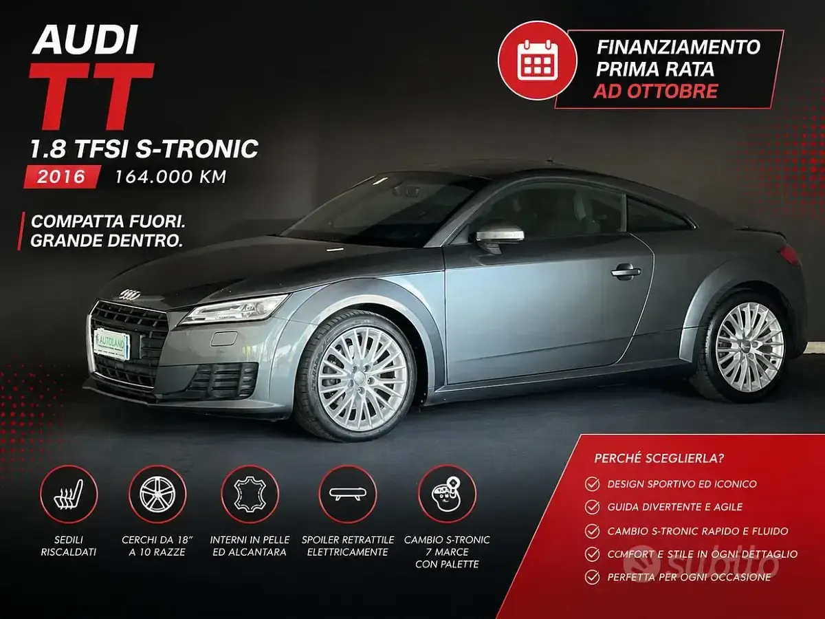 Usata Audi TT Design 180 CV (132 kW) 2016 Coupé