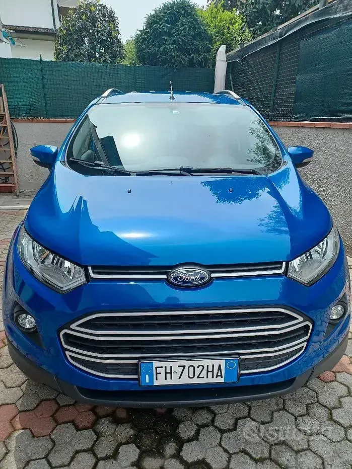 Usata Ford Ecosport 125 CV (91 kW) 2017 Blu SUV