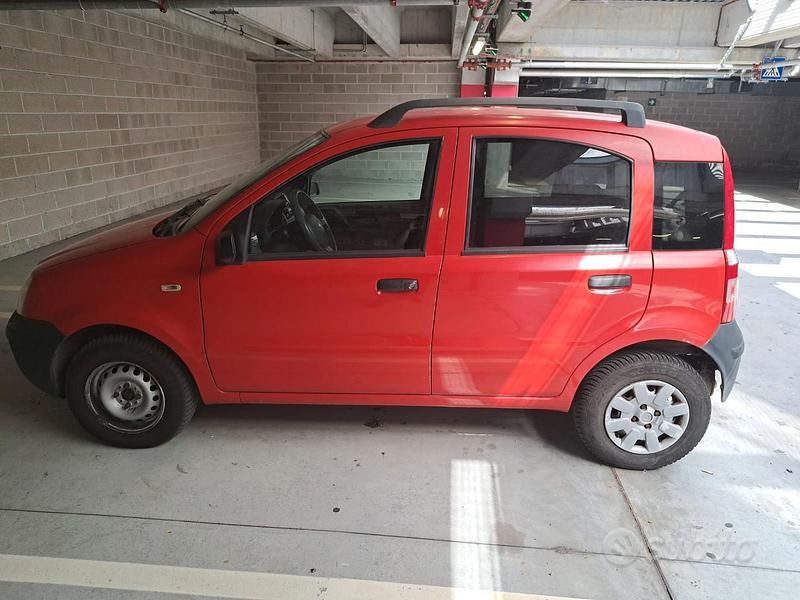 Usata Fiat Panda 2008 Rosso Utilitaria