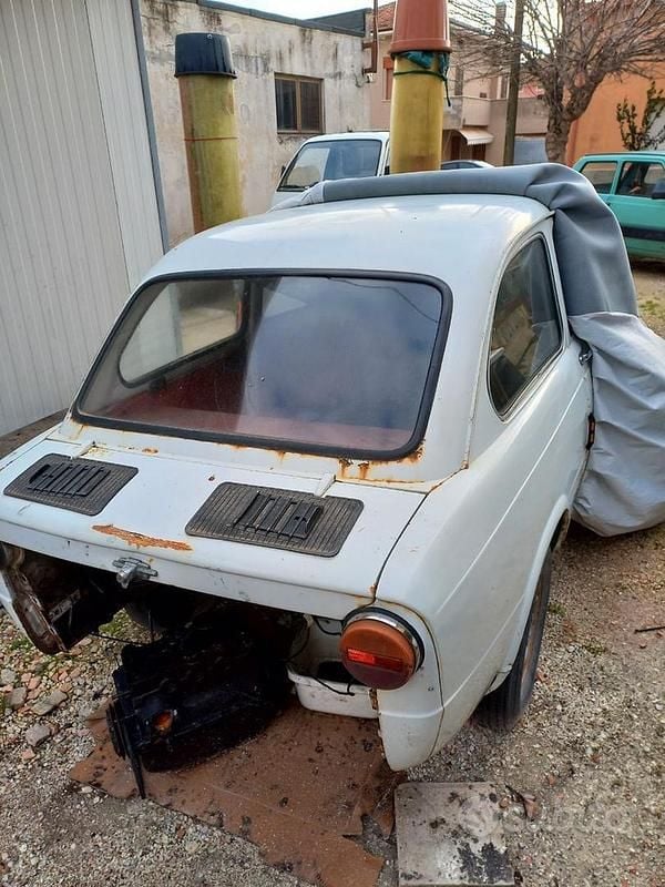 Usata Fiat 850 1960 Bianco Berlina