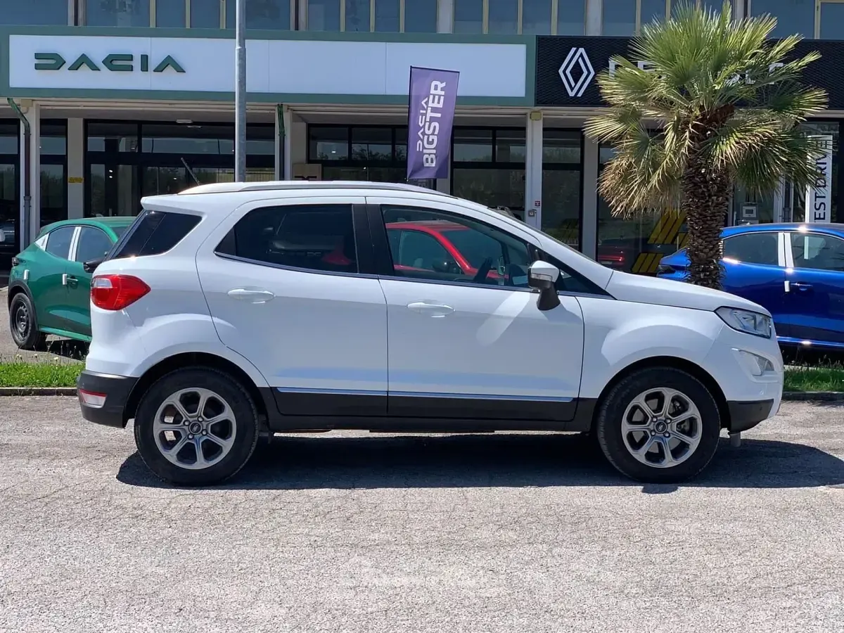 Usata Ford Ecosport Titanium 101 CV (74 kW) 2019 Bianco SUV