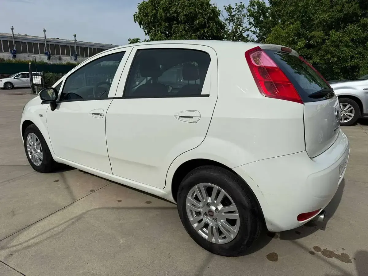 Usata Fiat Punto Lounge 77 CV (56 kW) 2016 Bianco Utilitaria