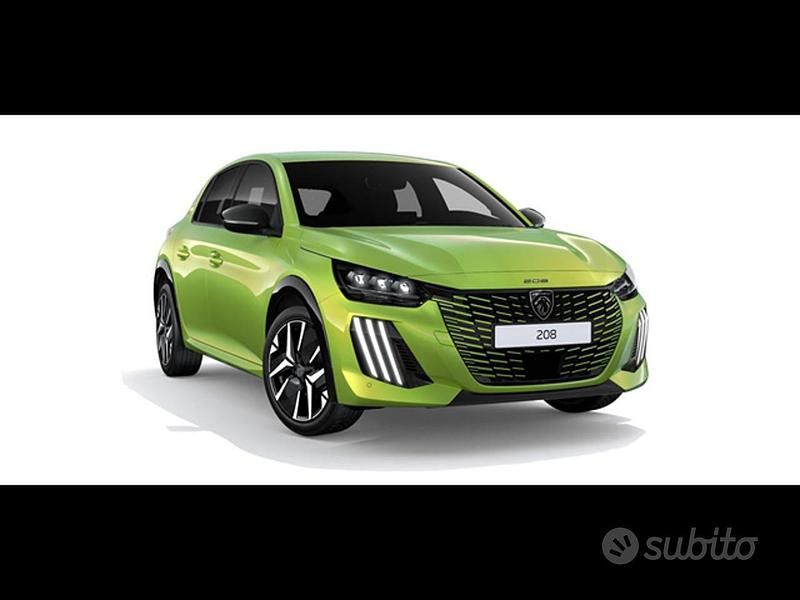 Nuova Peugeot 208 110 CV (80 kW) 2025 Giallo Utilitaria