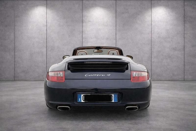Usata Porsche 997 325 CV (239 kW) 2005 Blu/azzurro Cabrio