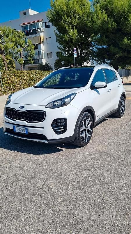 Usata Kia Sportage GT-Line 185 CV (136 kW) 2017 Bianco SUV