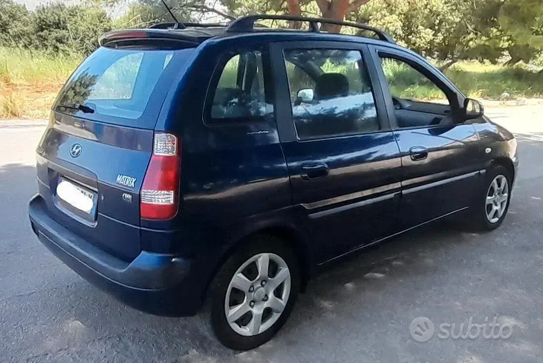 Usata Hyundai Matrix Style 110 CV (80 kW) 2008 Bluazzurro Monovolume