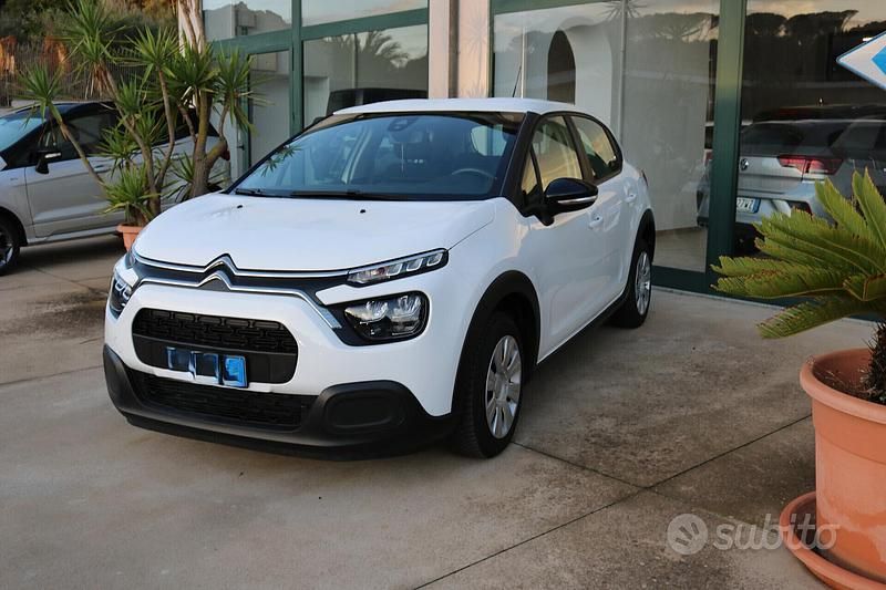 Usata Citroën C3 Feel 102 CV (75 kW) 2022 Bianco Berlina