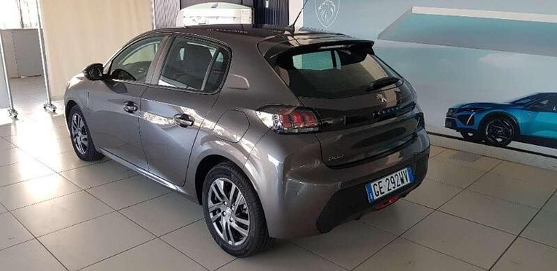 Usata Peugeot 208 Active 101 CV (74 kW) 2021 Grigio Utilitaria