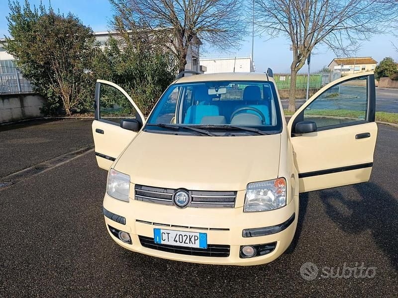Usata Fiat Panda 54 CV (39 kW) 2005 Giallo Utilitaria