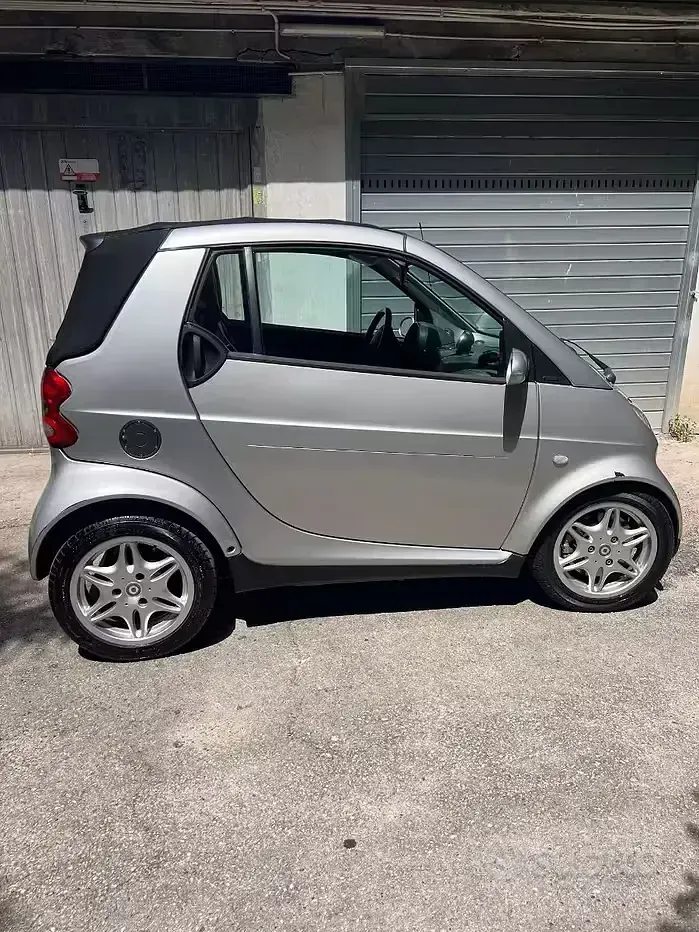 Usata Smart ForTwo Cabrio Passion 61 CV (44 kW) 2003 Grigio Cabrio