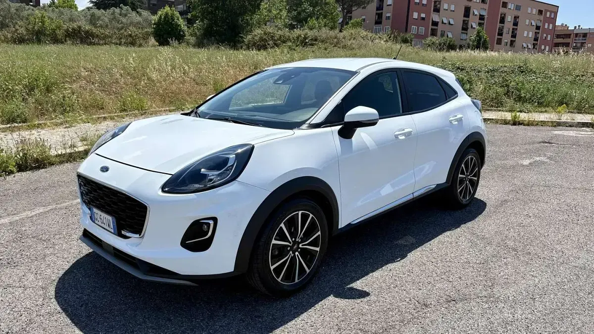 Usata Ford Puma Titanium 125 CV (91 kW) 2021 Bianco SUV