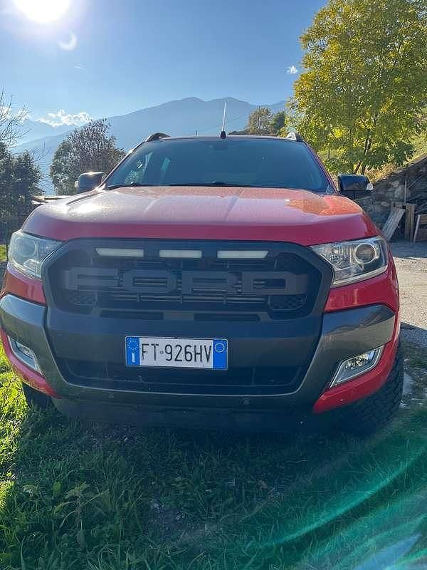 Usata Ford Ranger Wildtrack 200 CV (147 kW) 2019 Rosso Pick-up