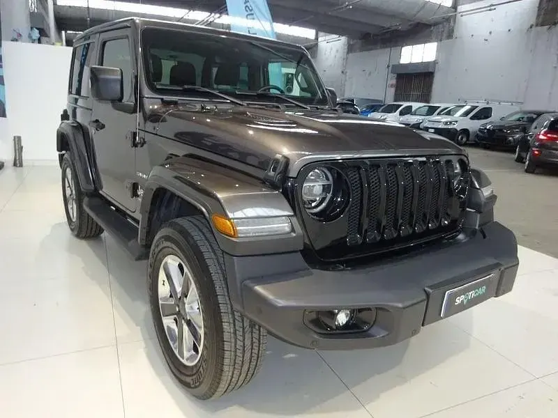 Usata Jeep Wrangler Sahara 199 CV (146 kW) 2019 Grigio SUV