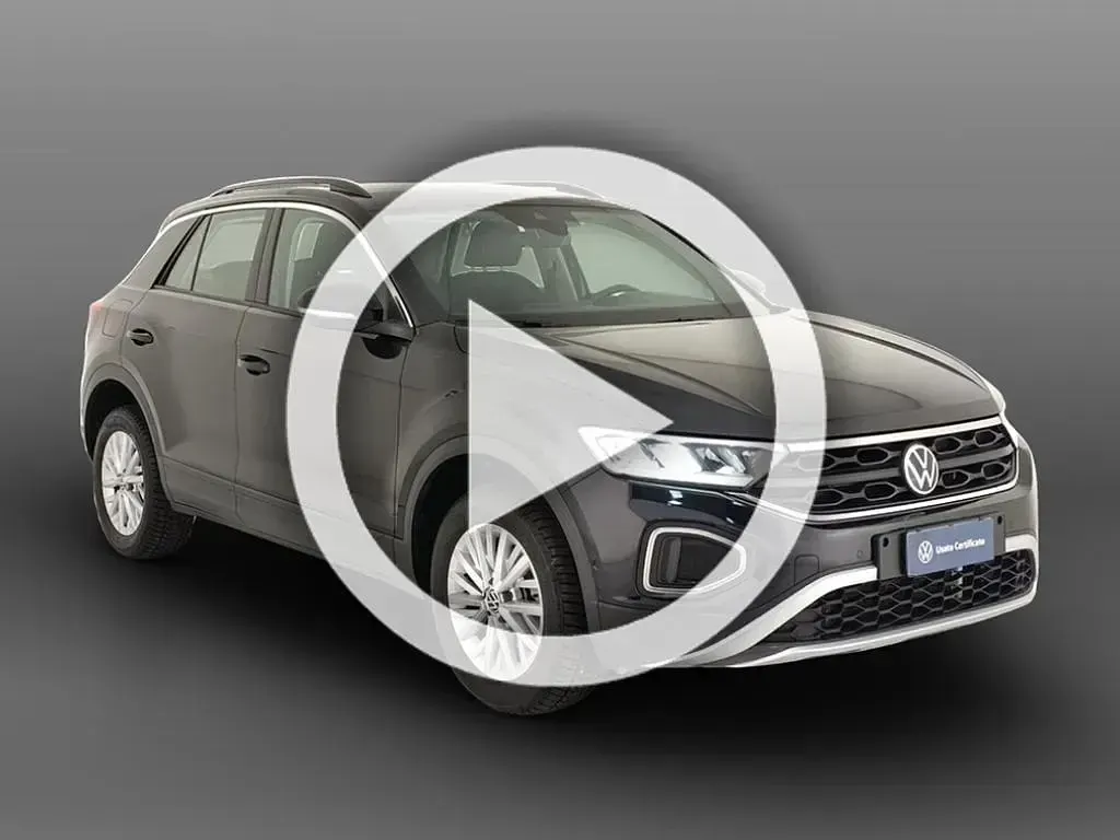 Usata VW T-Roc Life 150 CV (110 kW) 2024 Nero SUV