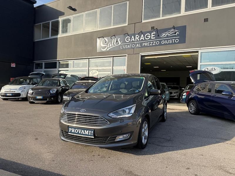 Usata Ford C-MAX Titanium 119 CV (87 kW) 2015 Grigio Monovolume
