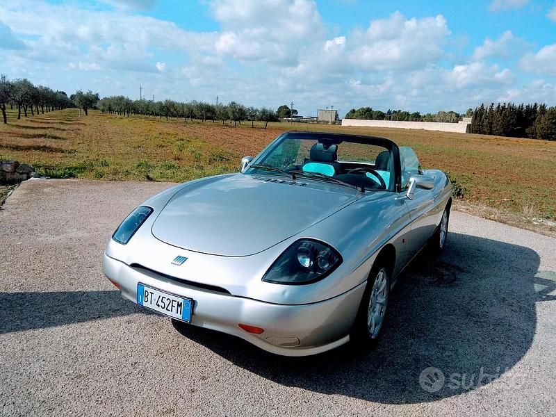 Usata Fiat Barchetta 131 CV (96 kW) 2001 Grigio Cabrio