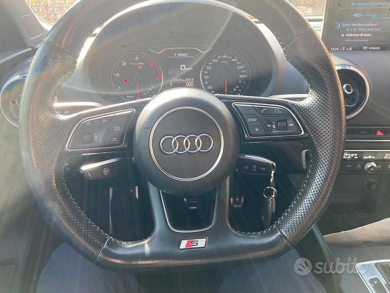 Usata Audi A3 S-Line 2018 Grigio Berlina