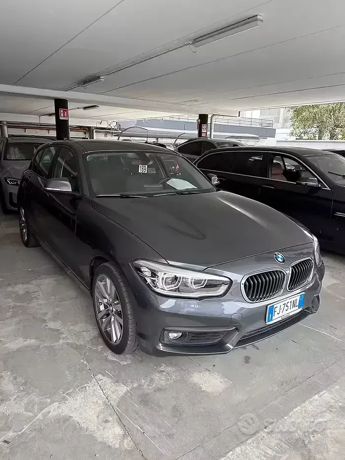 Usata BMW 118 150 CV (110 kW) 2017 Grigio Berlina