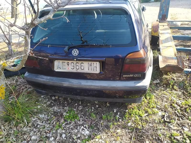 Usata VW Golf III GTI 1995 Blu Berlina