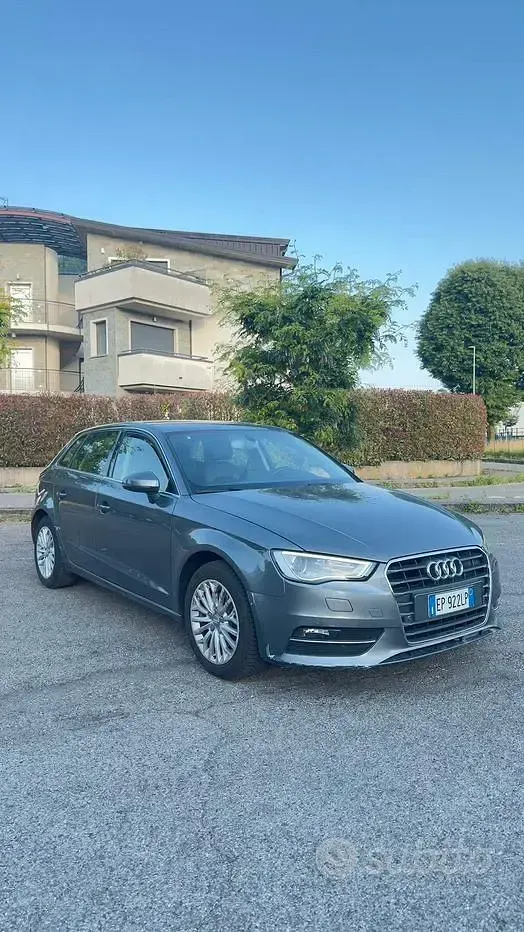 Usata Audi A3 122 CV (89 kW) 2013 Grigio Berlina