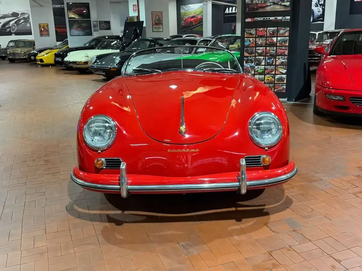 Usata Porsche 356 60 CV (44 kW) 1957 Rosso Cabrio