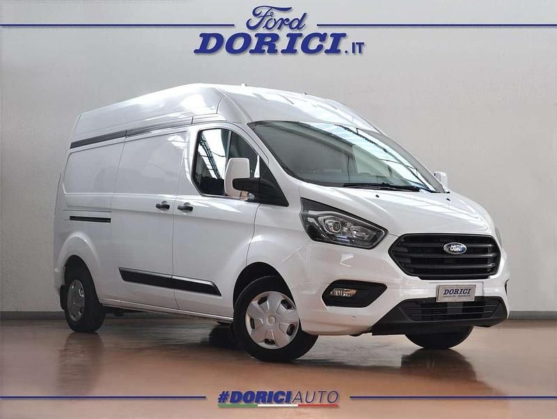Frozen white Usata 2023 Ford Transit Custom Trend+ Furgone | 20.800 € (Buon prezzo) - Immagine 1/4