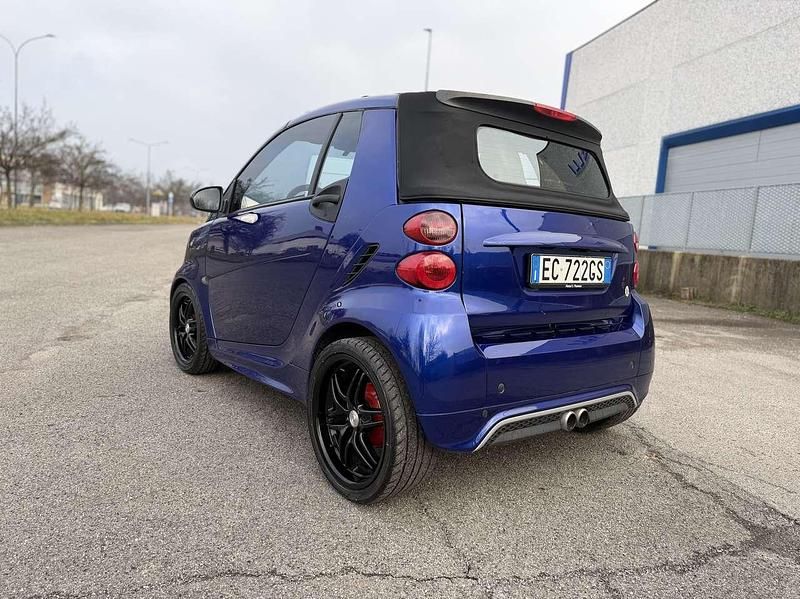 Usata Smart ForTwo Cabrio Brabus Xclusive 98 CV (72 kW) 2010 Blu/azzurro Cabrio