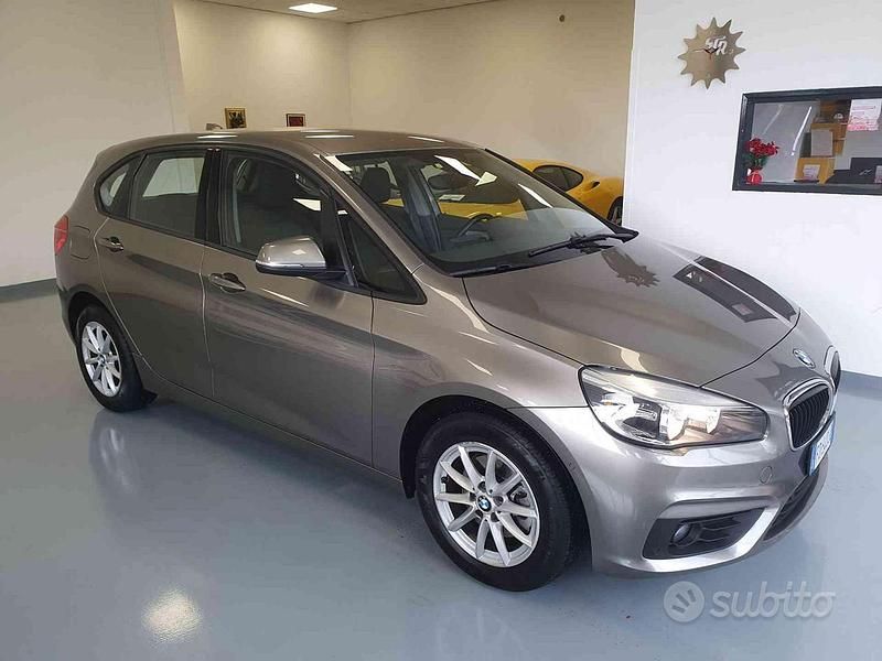 Usata BMW 216 Active Tourer 116 CV (85 kW) 2016 Grigio Monovolume