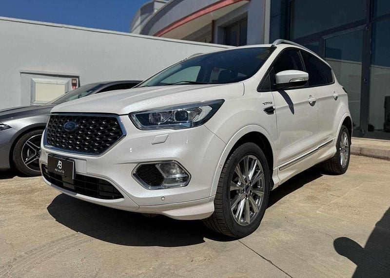 Bianco Usata 2018 Ford Kuga Vignale SUV | 17.000 € (Buon prezzo) - Immagine 1/4