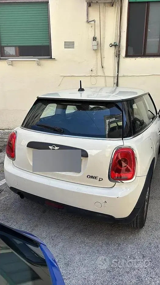 Usata Mini One D 95 CV (69 kW) 2017 Bianco Utilitaria