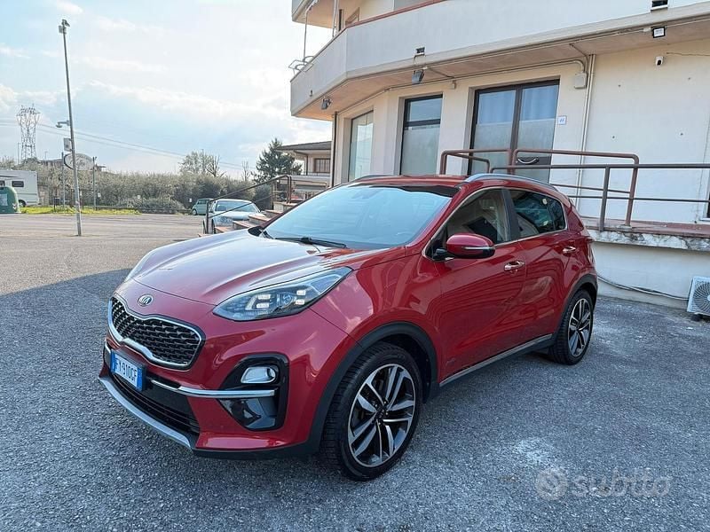 Usata Kia Sportage GT-Line 136 CV (100 kW) 2019 Rosso SUV
