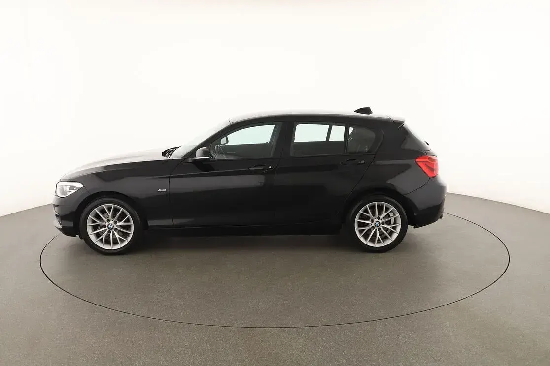 Usata BMW 118 Sport Line 150 CV (110 kW) 2018 Nero Utilitaria