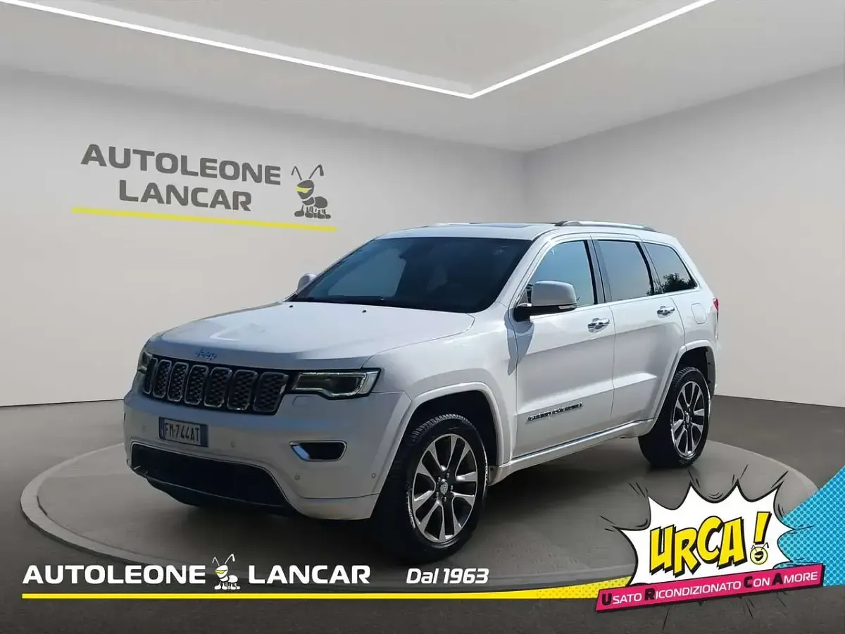 Usata Jeep Grand Cherokee Overland 250 CV (183 kW) 2017 Bianco SUV