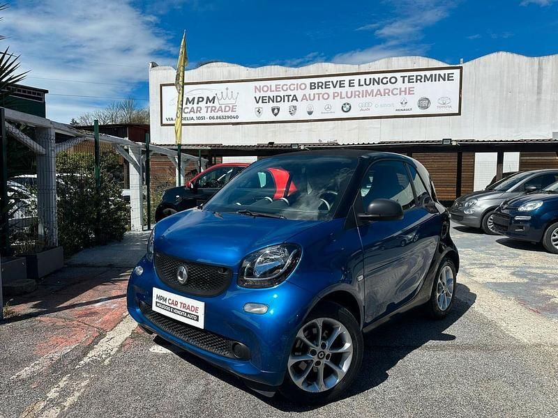 Usata Smart ForTwo Coupé Passion 70 CV (51 kW) 2019 Blu Coupé