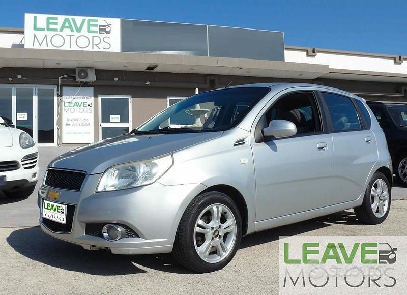 Usata Chevrolet Aveo 82 CV (60 kW) 2009 Grigio Berlina